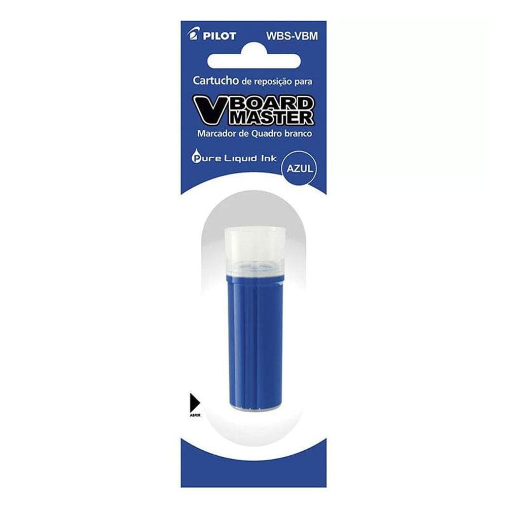 Refil para Pincel Marcador de Quadro Branco Board Master Azul - Pilot