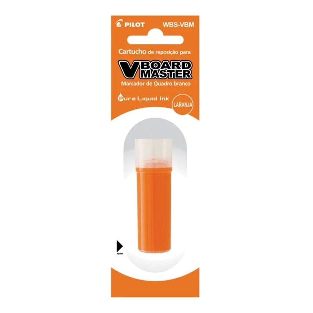 Refil para Pincel Marcador de Quadro Branco Board Master Laranja - Pilot
