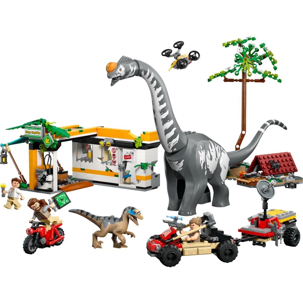 Blocos De Montar - JW Missao De Rastreamento De Raptor e Titanossauros LEGO DO BRASIL
