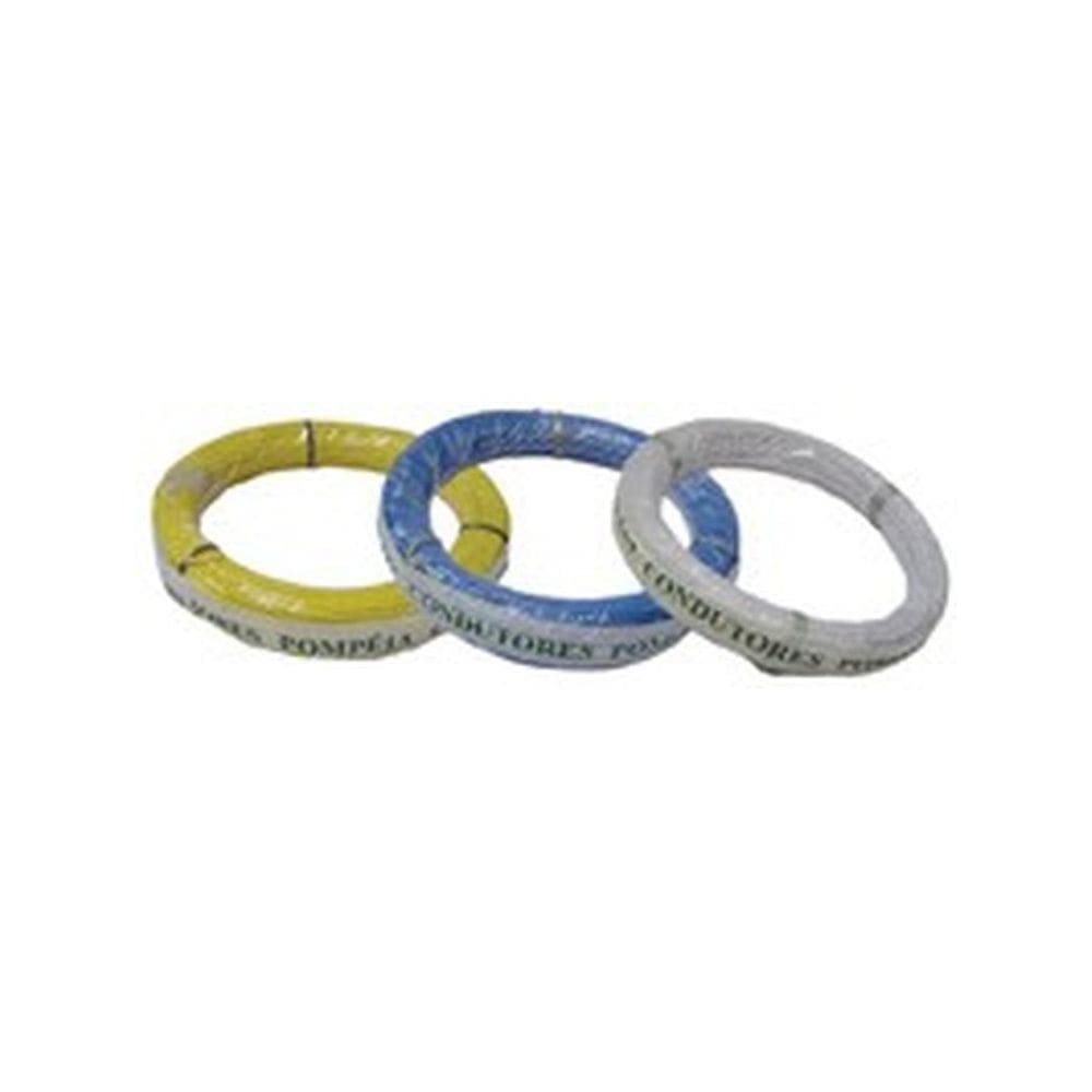 Fio Cabinho Auto Plastic Pompeia 0,50 Mm 300V Rolo Com...
