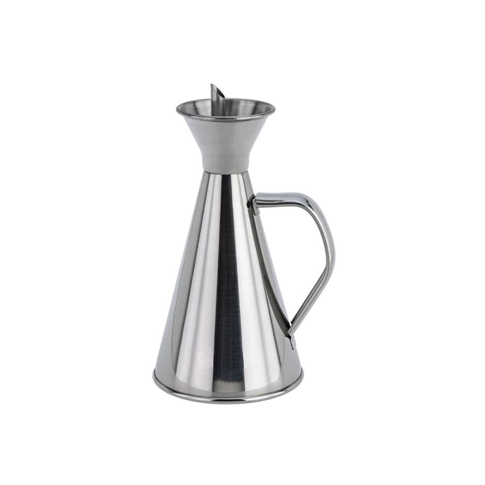 Galheteiro com Bico Jarra Aço Inox Dispenser de Azeite 250ml