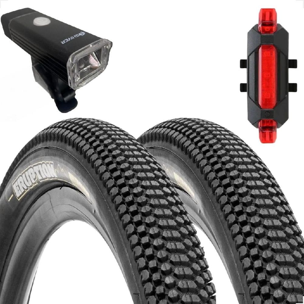 PAR Pneu Levorin Eruption Bicicleta aro 29 x 2.30 Grosso Parrudo Mtb Cravudo Balao Arame + brindes