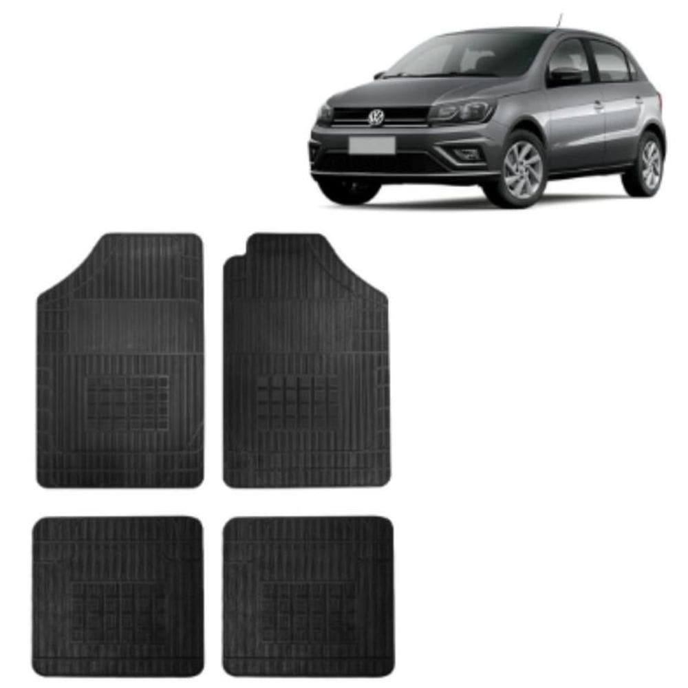 Tapete Borracha Vw Gol G7 2017 Até 2019 4 Peças