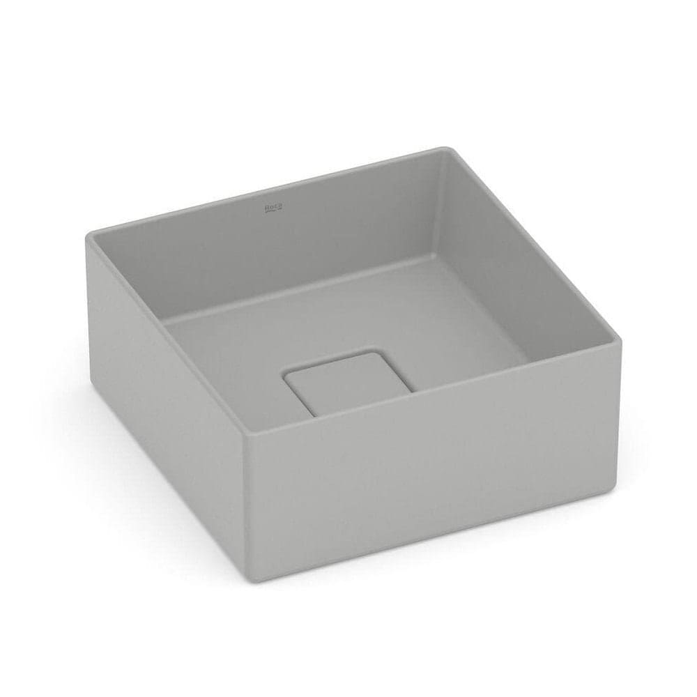 Cuba De Apoio 30x30cm S Mesa Roca T3 Terra Stone A32722n070