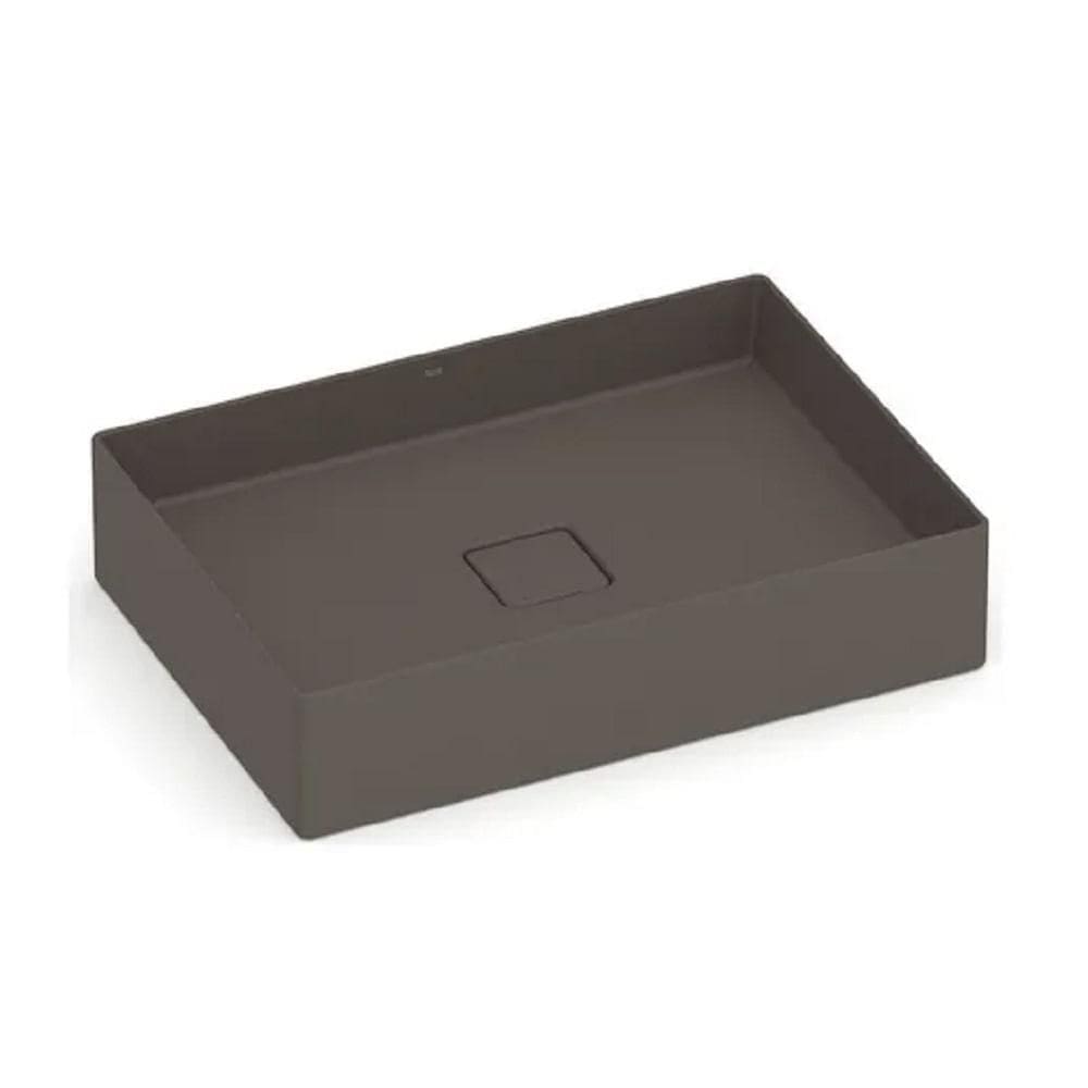 Cuba De Apoio 51x36cm Sem Mesa Roca T6 Terra Cafe A32787z660