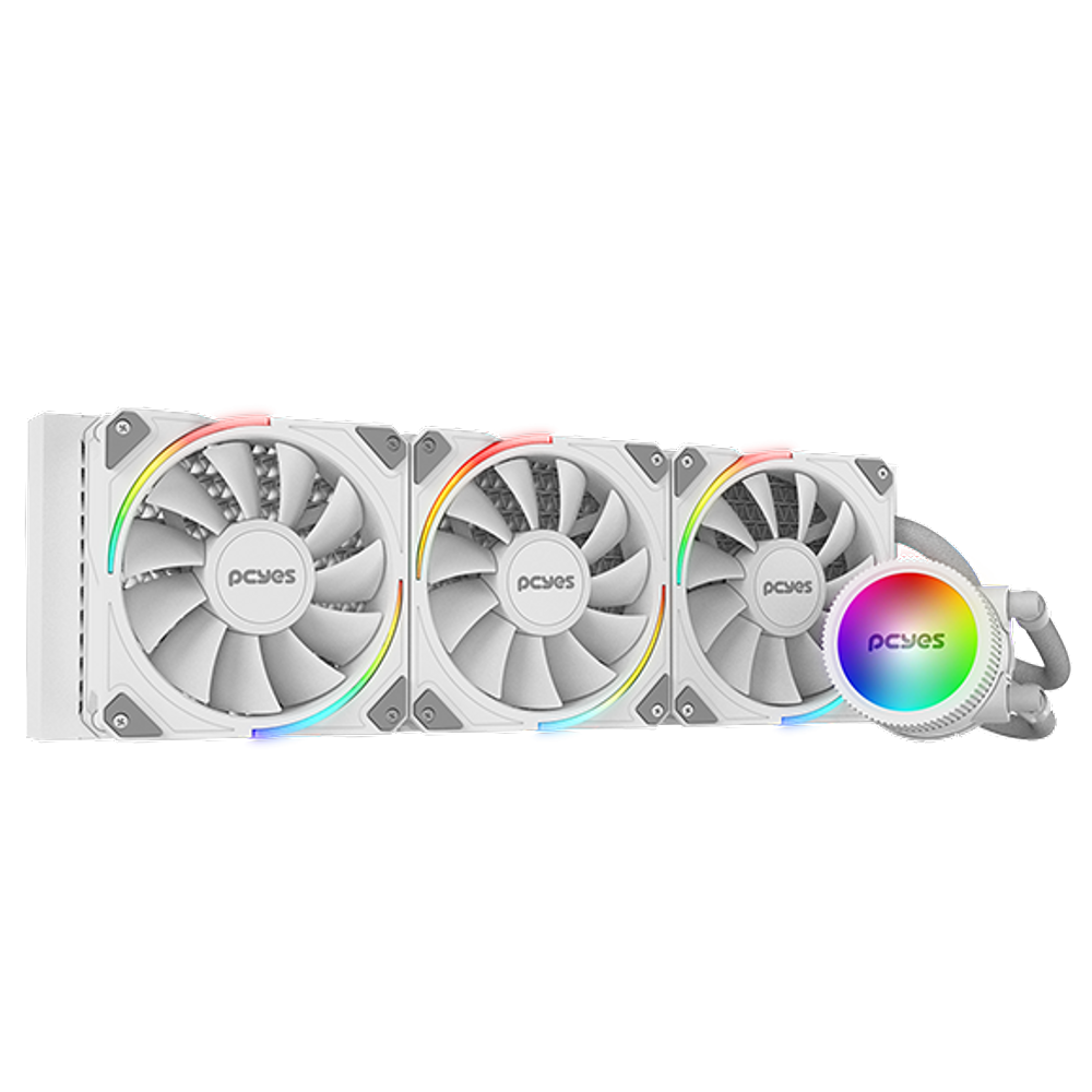 Water Cooler Sangue Frio 3 Argb White Ghost 360Mm - Tdp 350W - Argbsf3360Wgbr