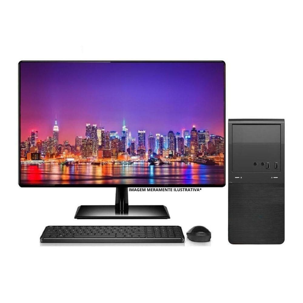 Completo Intel Core I7 16gb Monitor 23` Hdmi Ssd 512gb Windows