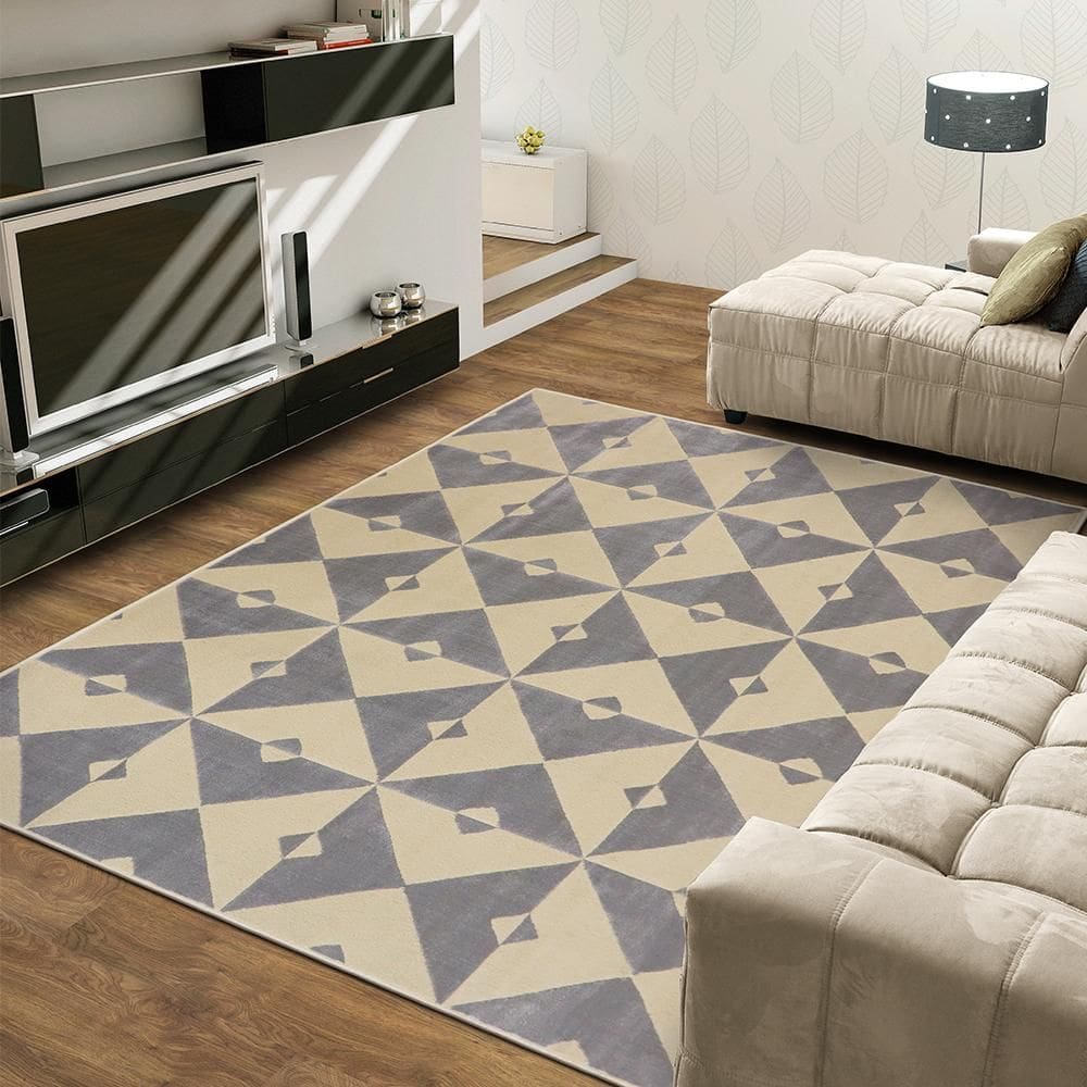 Tapete Lyre Geometrico 150X200 Tapetes São Carlos