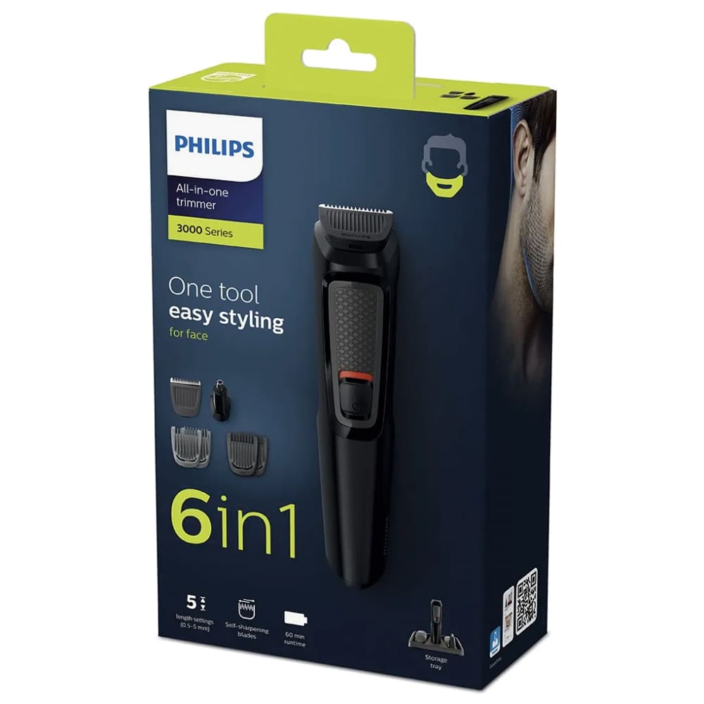 Aparador de Pelos Philips 6 em 1 series 3000, Bivolt - MG3711/15