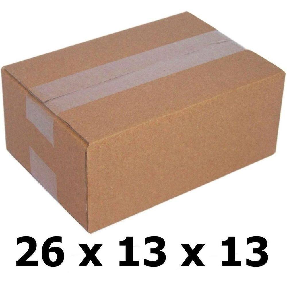 Caixa De Papelão 26X13X13 Parda Tipo Maleta