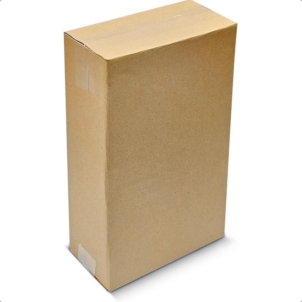 Caixa De Papelão 20X10X35 Parda Tipo Maleta