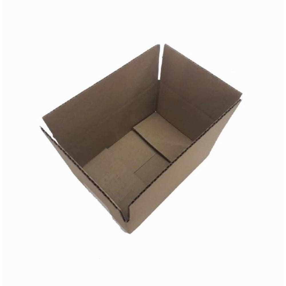 Kit 25 Caixa De Papelão 16X11X8 Parda Tipo Maleta