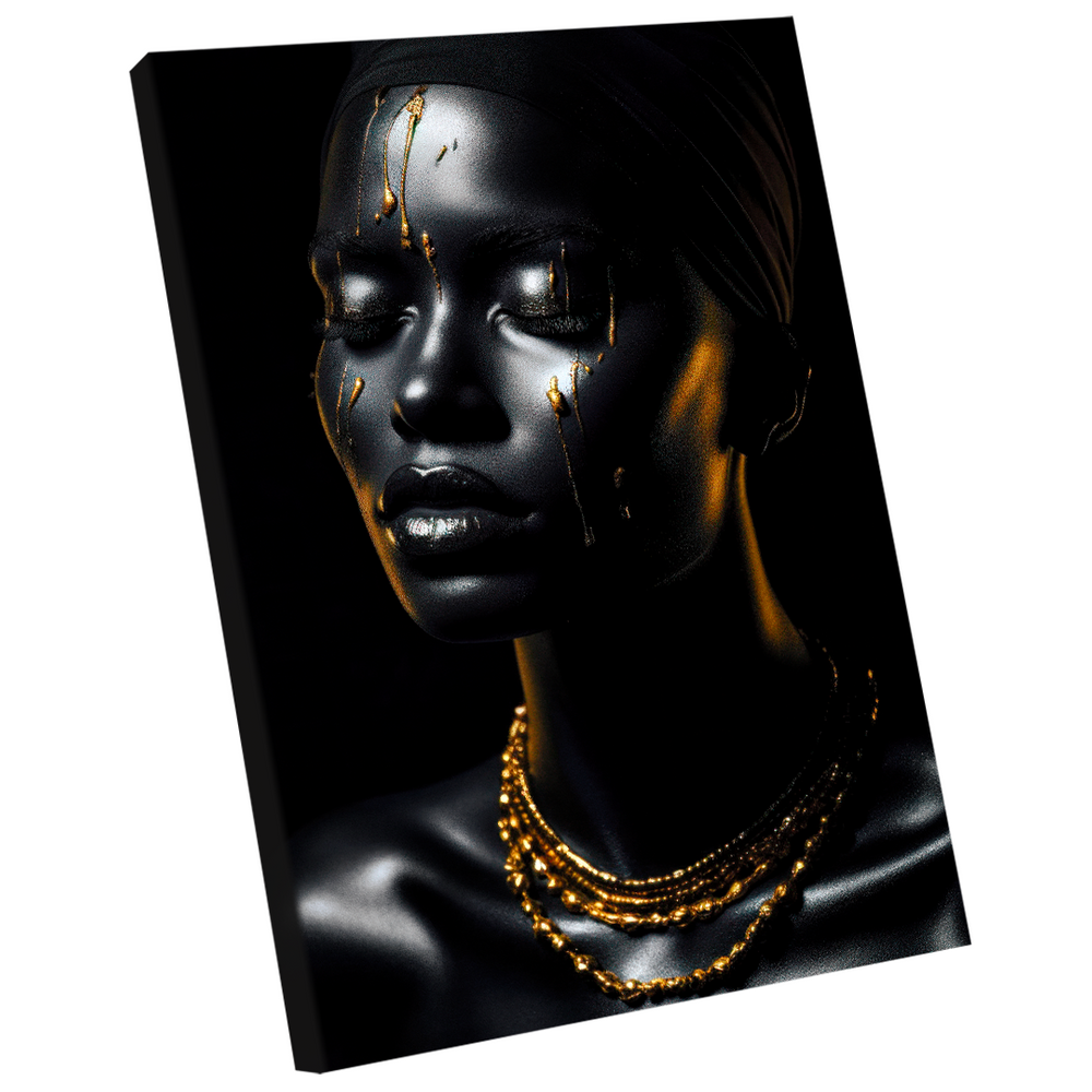 Quadro Decorativo Beleza Africana