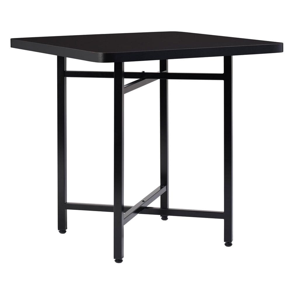 Mesa de Jantar Quadrada 74,3cmx86cm Pop Preto