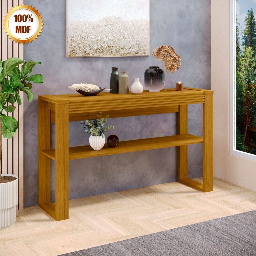 Aparador para Sala de Estar 85cm X 126cm Master Carvalho Oro