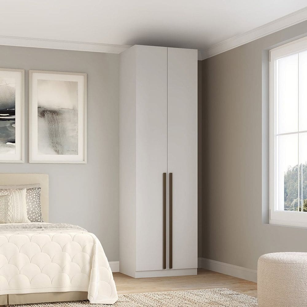 Guarda-roupa Modular 2 Portas Altezza Branco