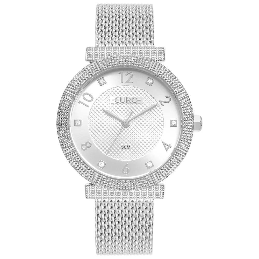 Relógio Euro Feminino Glitz Prata - EU2036YUP/4K