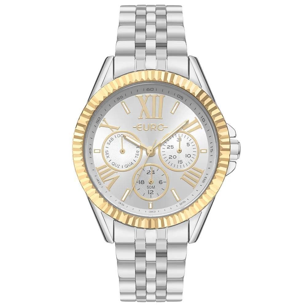 Relógio Euro Feminino Multiglow Bicolor - EU6P29AJA/4K