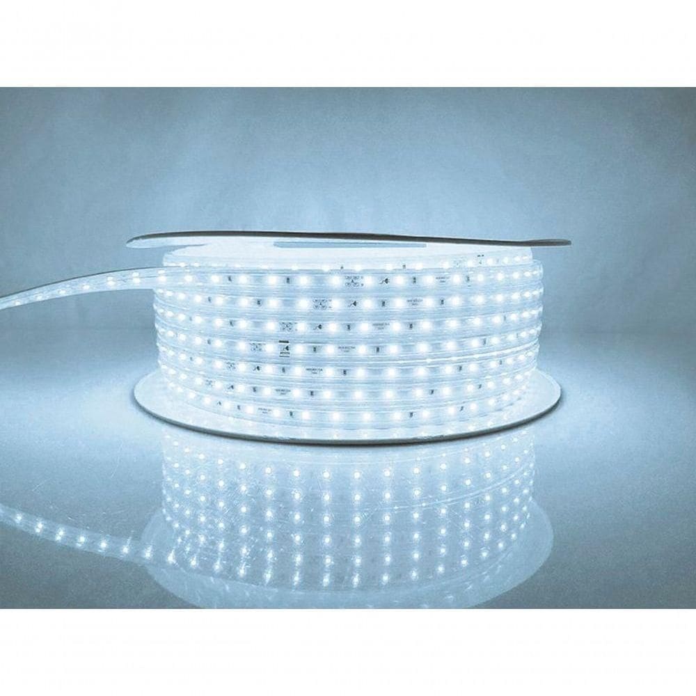 Fita Led Taschibra 5w/m 120 Leds Techcord Ip65 220v 6500k Frio | Valor Do Metro