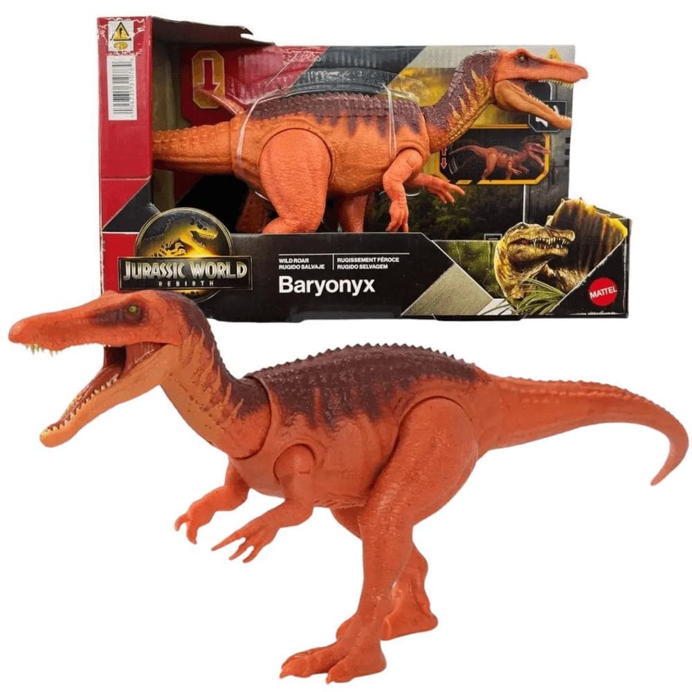 Figura Jurassic World Dinossauro Baryonyx com Som Mattel
