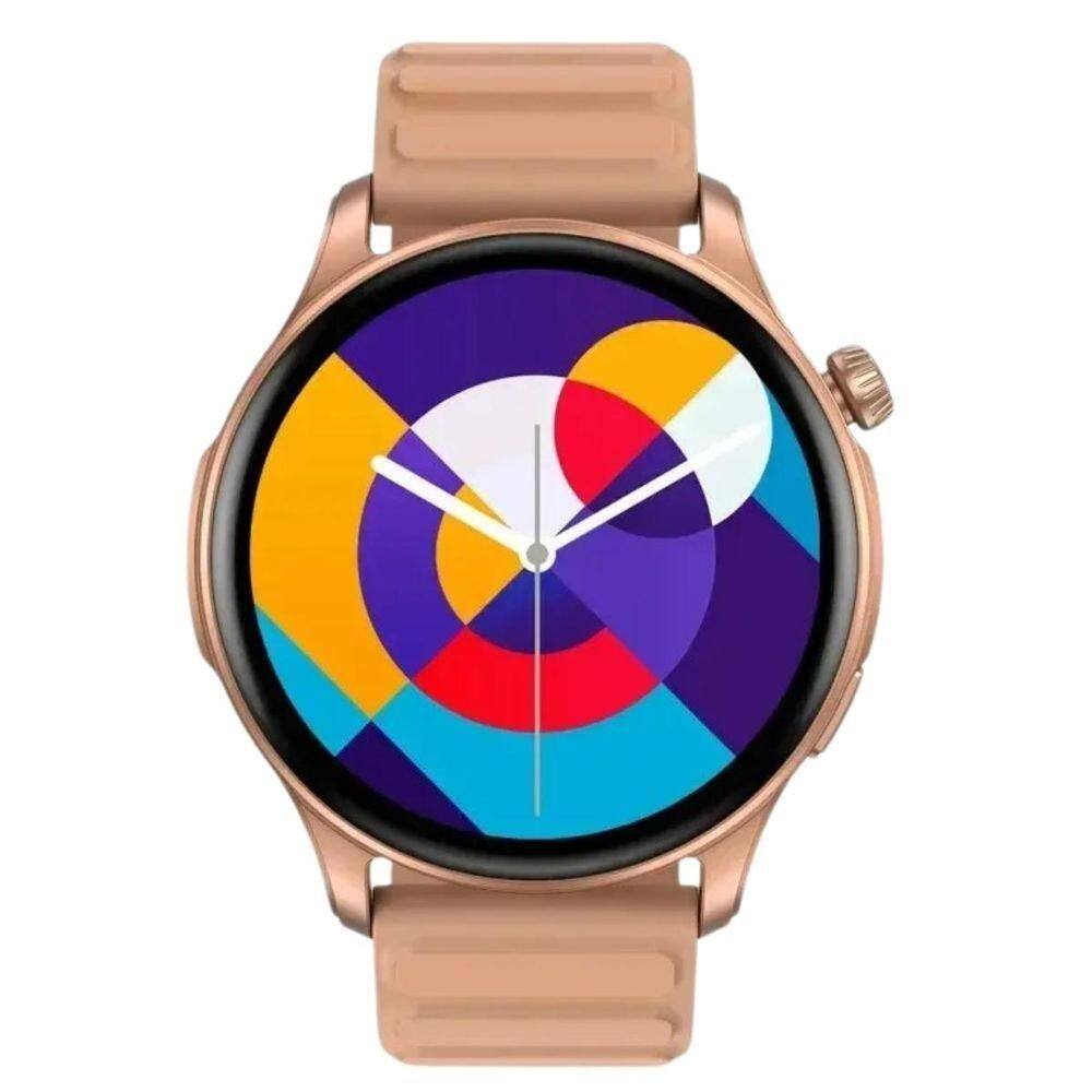 Relógio Zeblaze Btalk 3 Pro 1.43 Amoled Display Inteligente Rosa