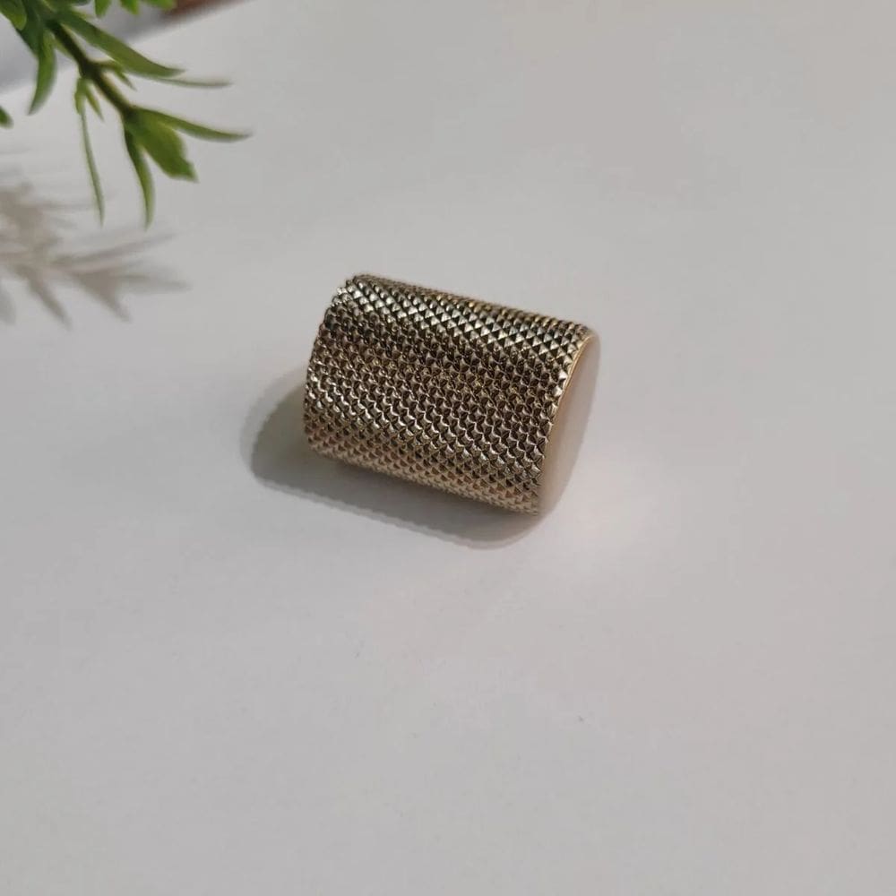 Puxador Bali Granado Ponto Gold Escovado Zen Design