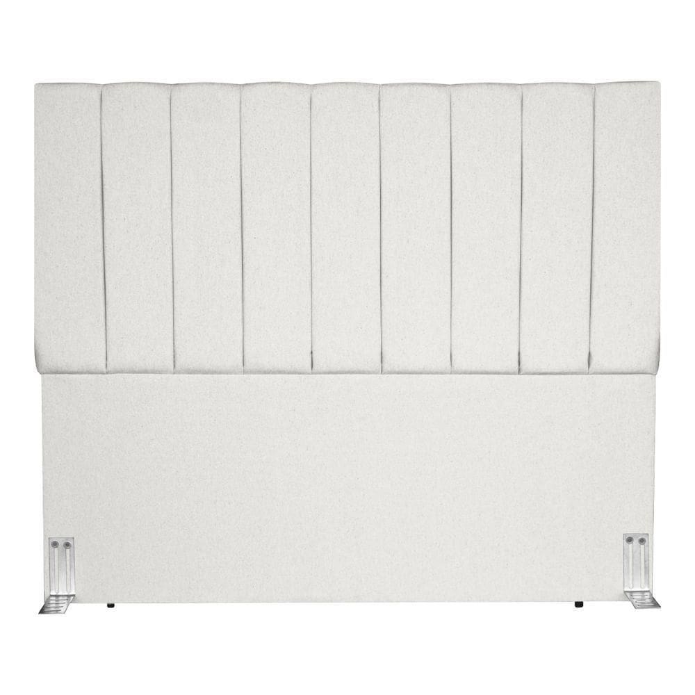 Cabeceira Para Cama Box Casal London Com 140cm Em Linho Bege