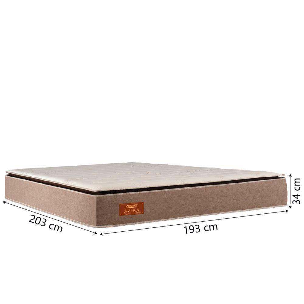 Cama Box Casal King Gazin Colchão | Extra