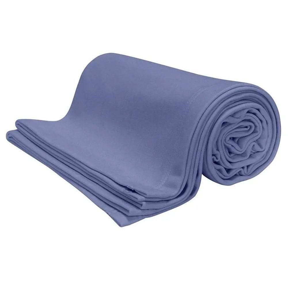Manta Sofa Tecebem Moletom Peluciado 130m X 180m Indigo