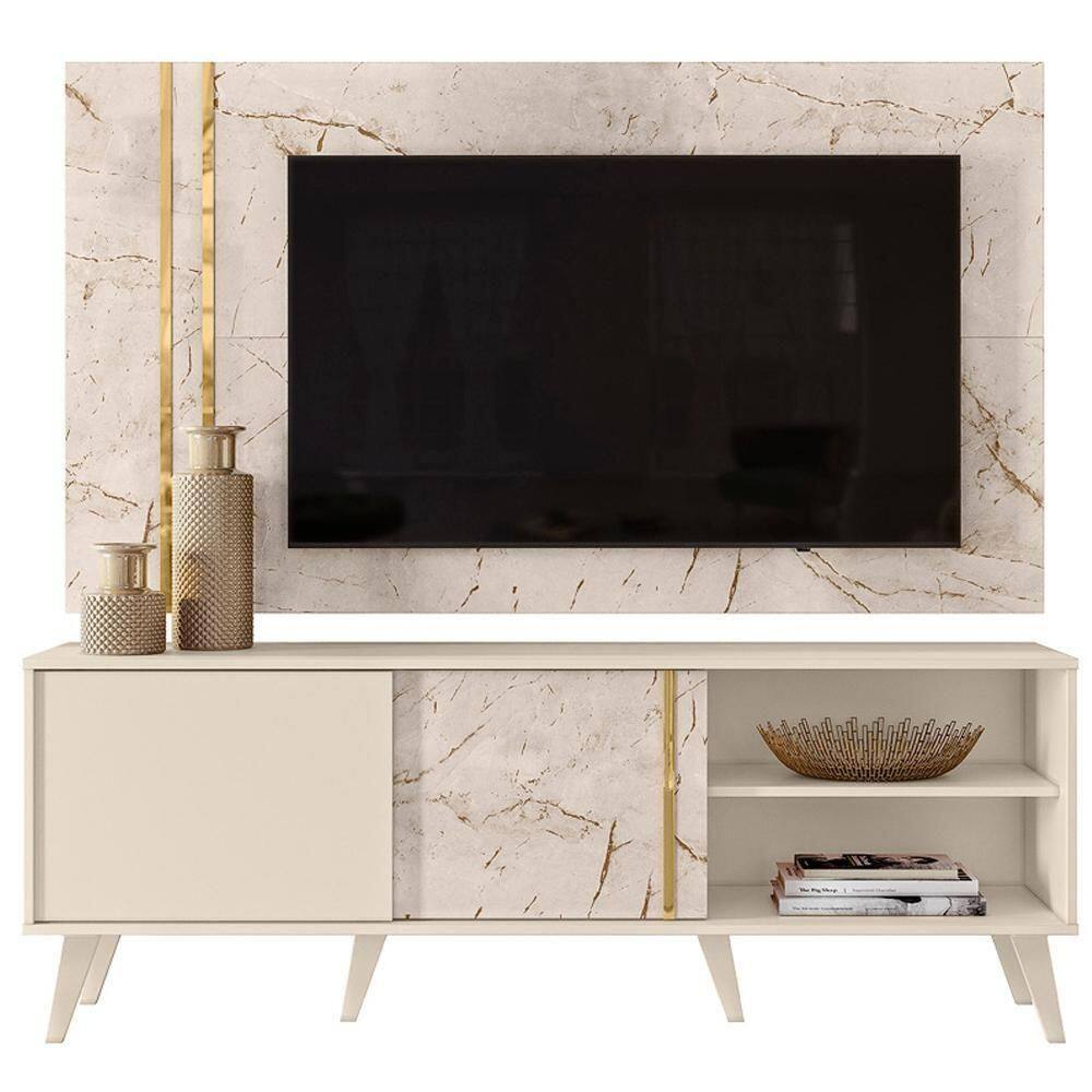 Painel Rack Bancada 60 Pol 160 Cm Cronos Madetec