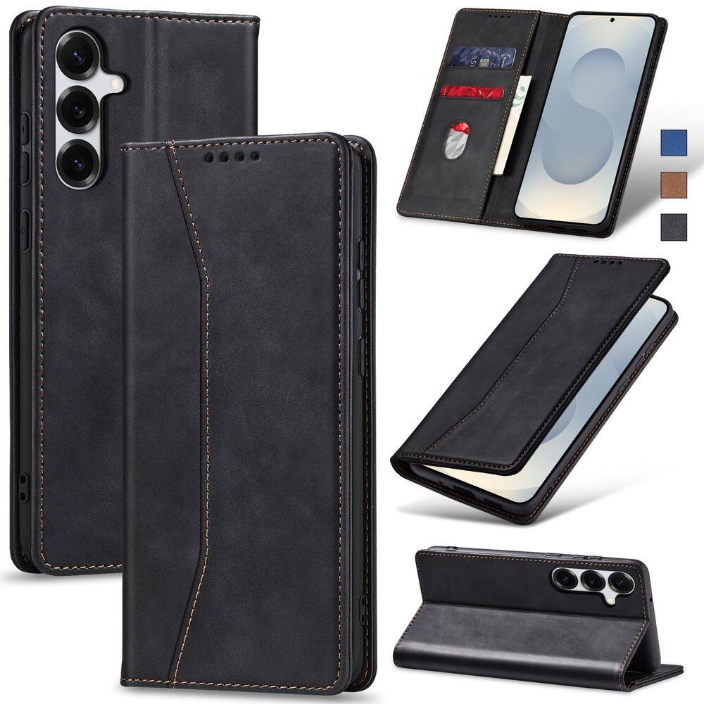 Capa tipo carteira flip Jasonyu para Samsung Galaxy S25 Plus/S25+