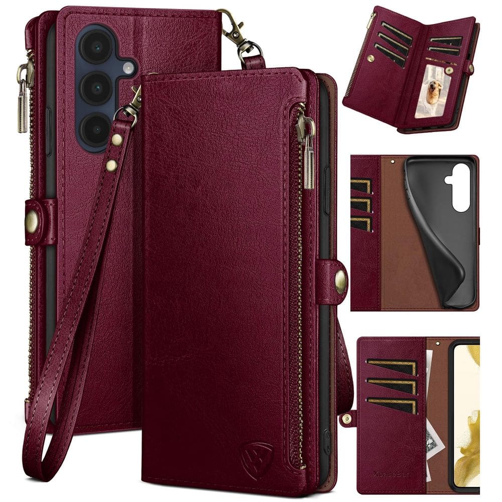 Capa tipo carteira XCasebar compatível com Samsung Galaxy A16 5G
