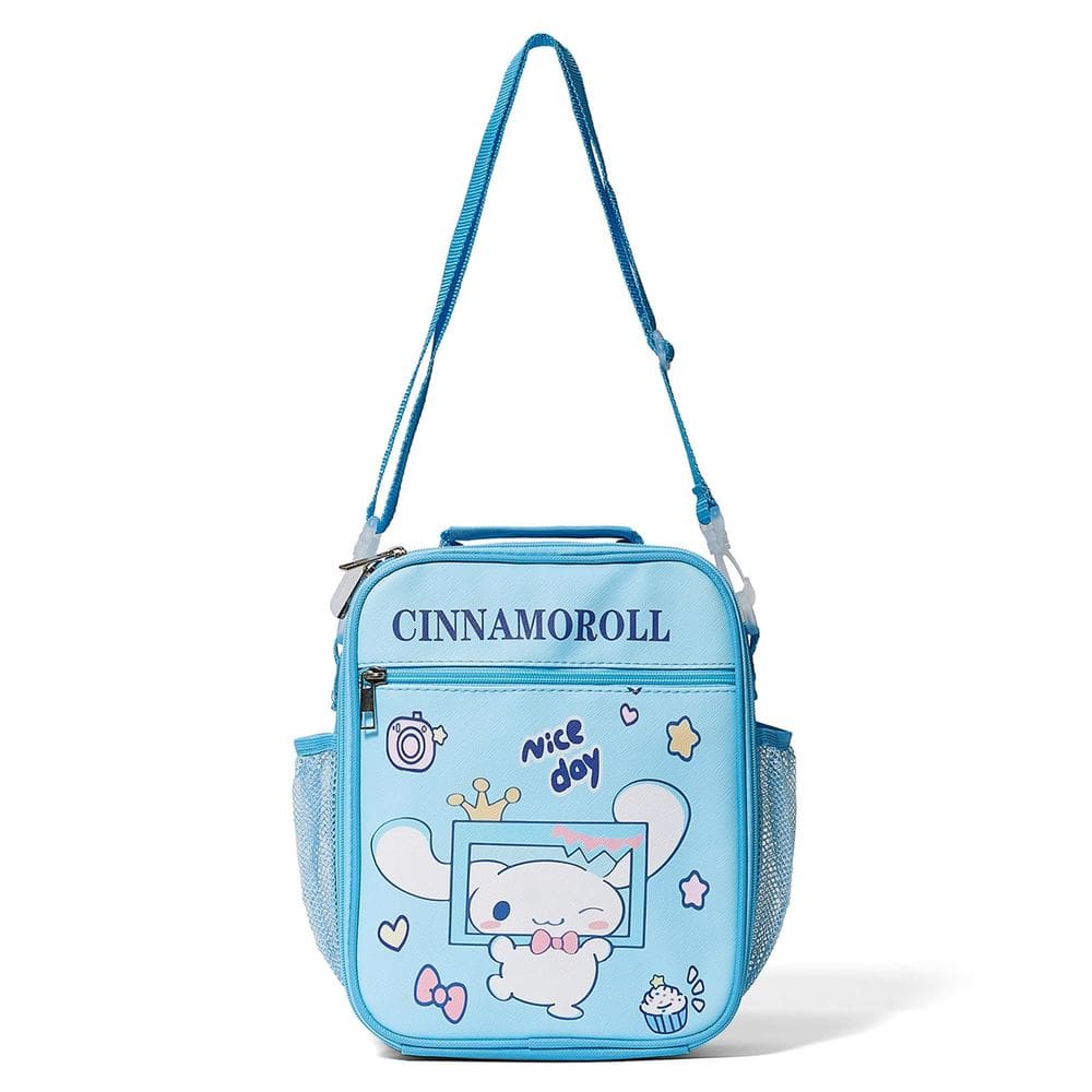 Lancheira Glommyg Cute para mulheres de grande capacidade azul