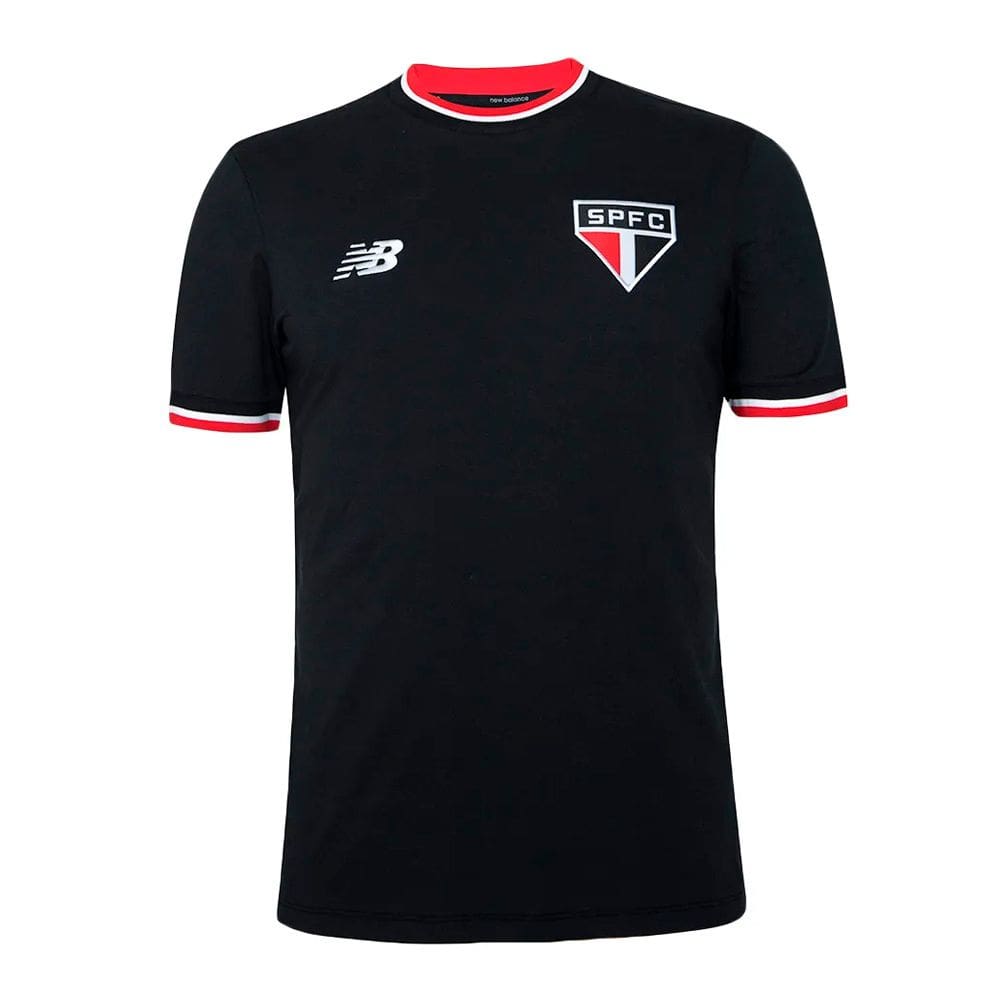 Camisa New Balance Retro SP 2024 Preto Masculino
