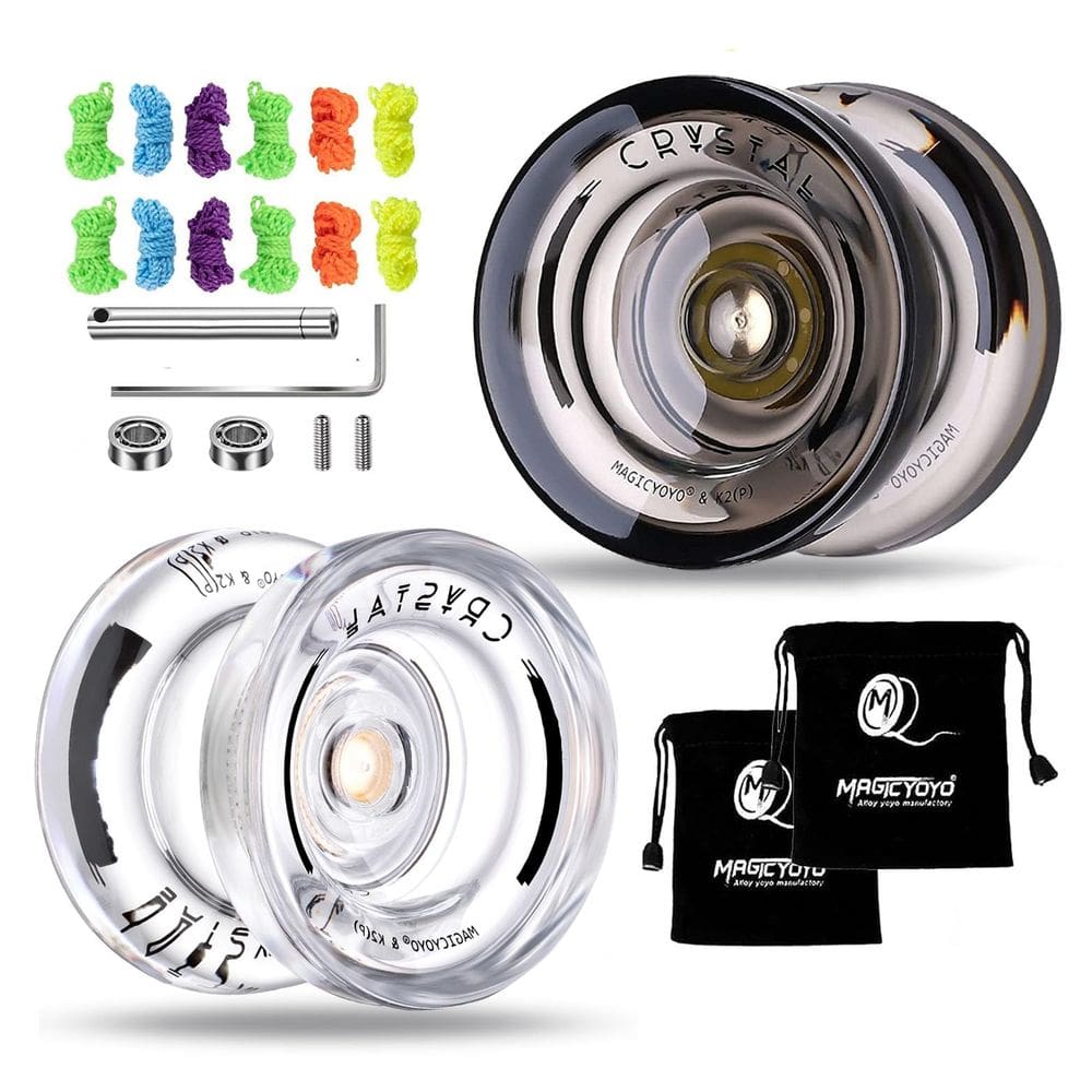 Pacote Yoyo MAGICYOYO K2 Crystal 2 para crianças e iniciantes