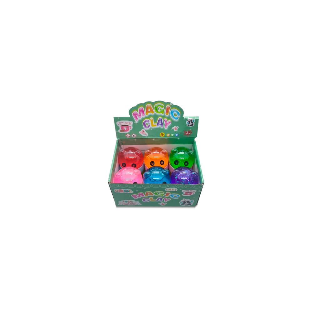 SLIME CABEÇA de ursinhos - display com 6 unidades