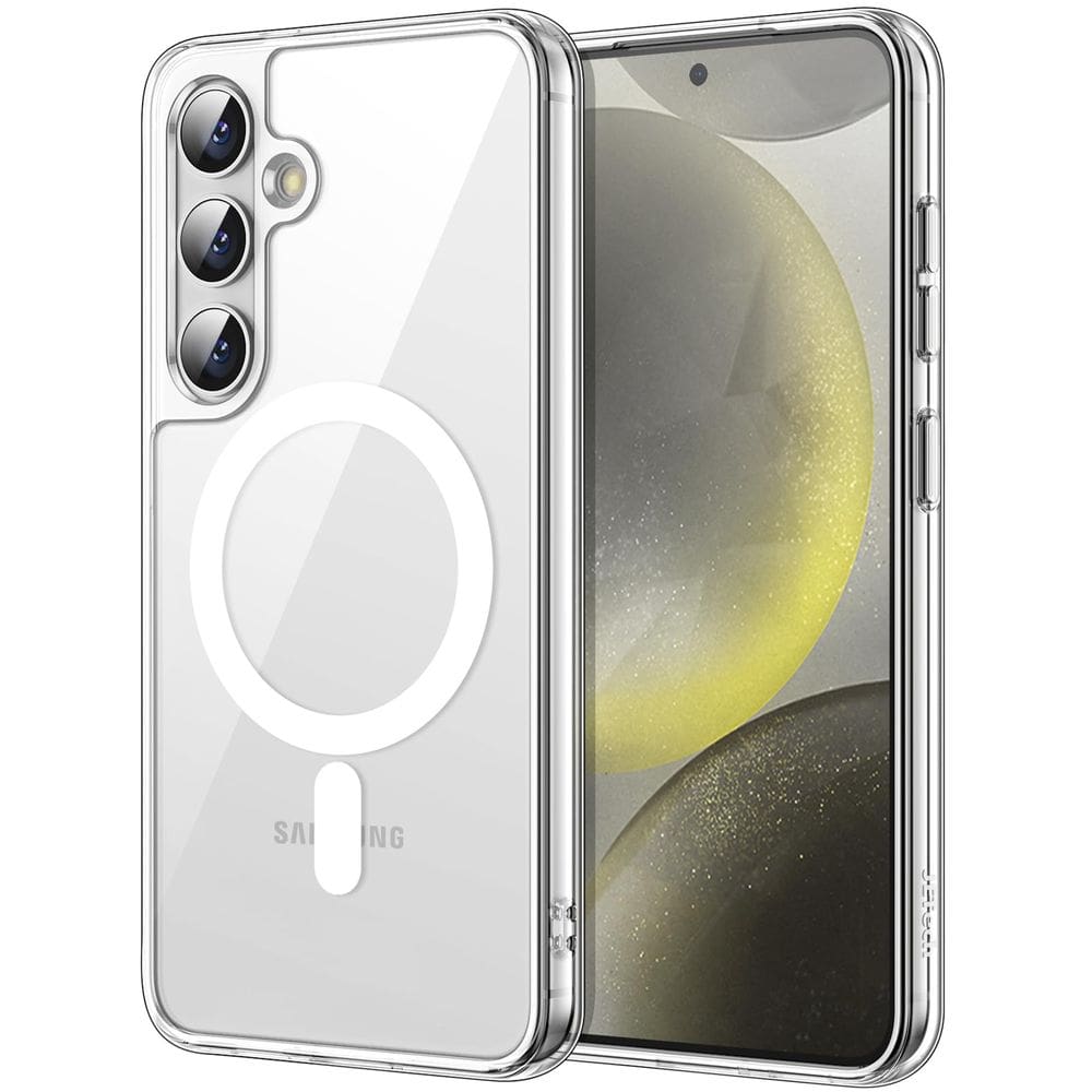 Capa magnética JeTech para Samsung Galaxy S24+/ S24 Plus 5G Clear