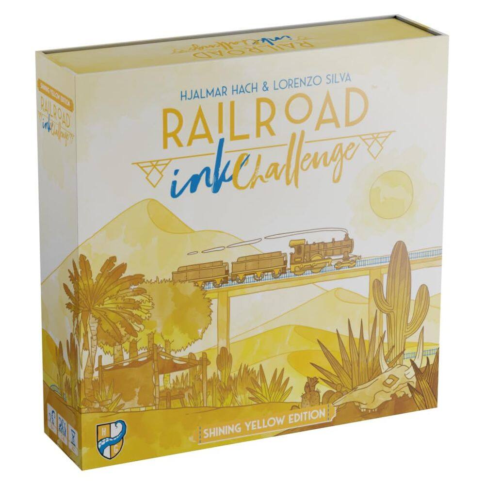 Jogo de Tabuleiro Horrible Guild Railroad Ink Challenge Yellow