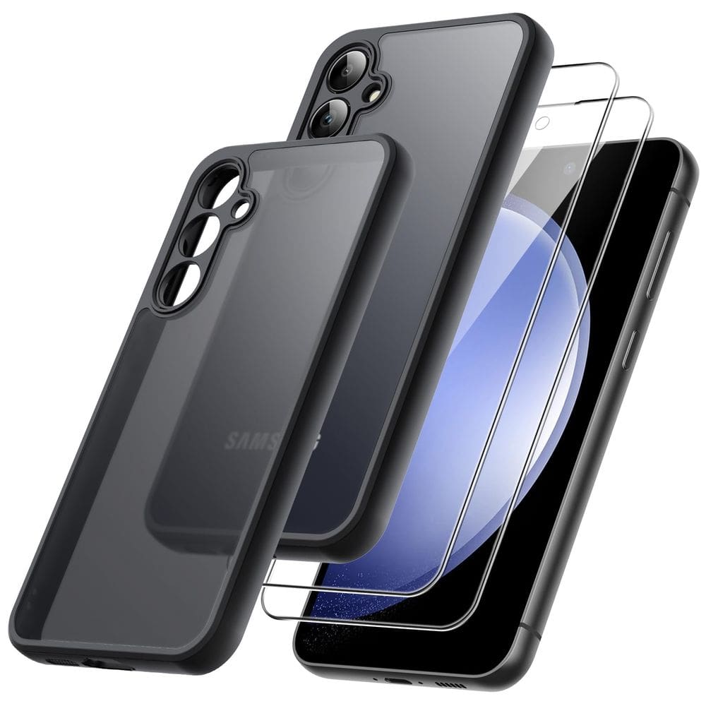 Capa JeTech 3 em 1 fosca para Samsung Galaxy S23 FE 6.4