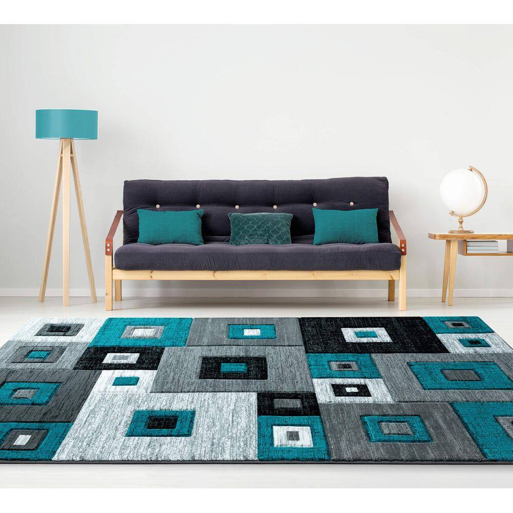 Tapete Accent United Weavers Bristol Cicero Turquesa 55x85cm