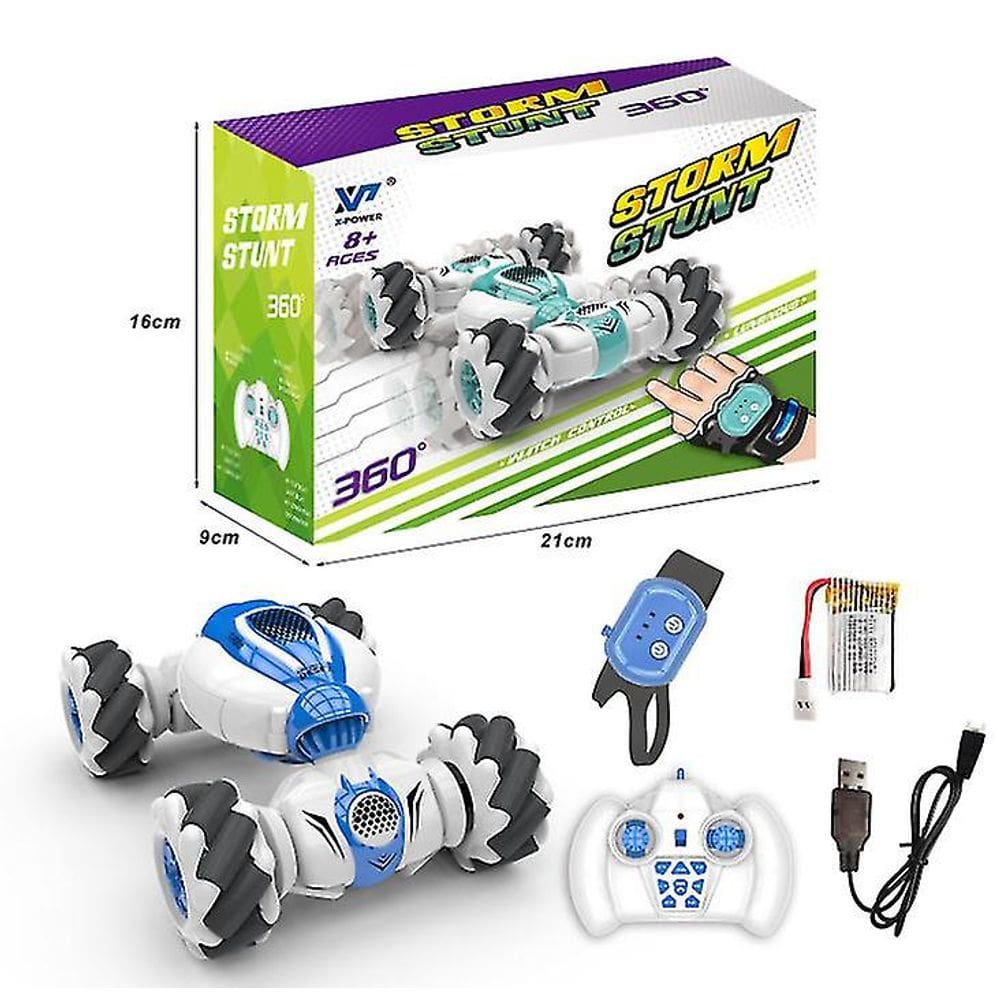 Relógio de controle remoto RC Stunt Car Sensor de gestos deformável
