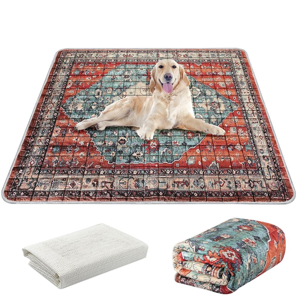 Almofadas de xixi laváveis AIHSUMC extra grandes para cães 72x72 cm