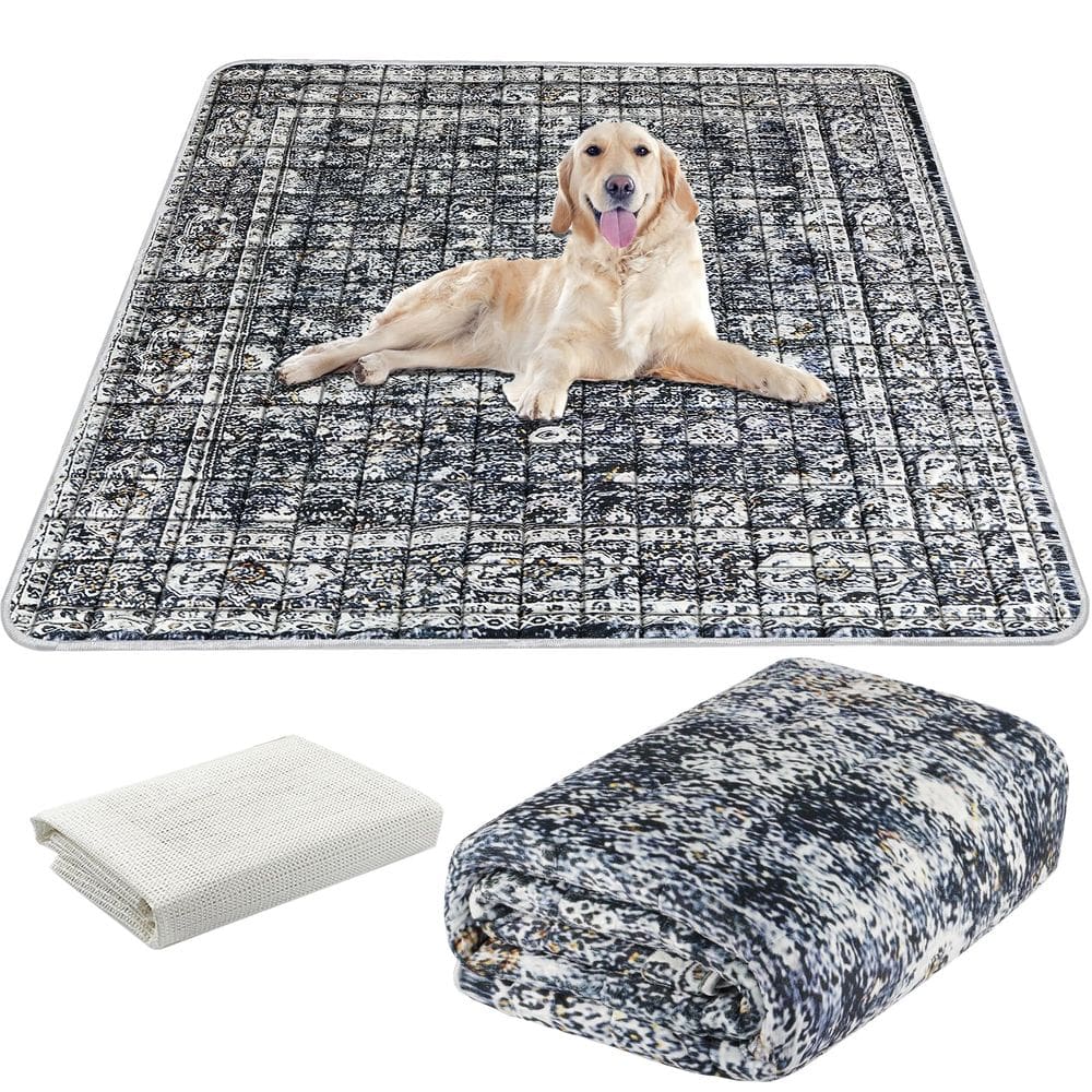 Almofadas de xixi laváveis AIHSUMC extra grandes para cães 72x72 cm