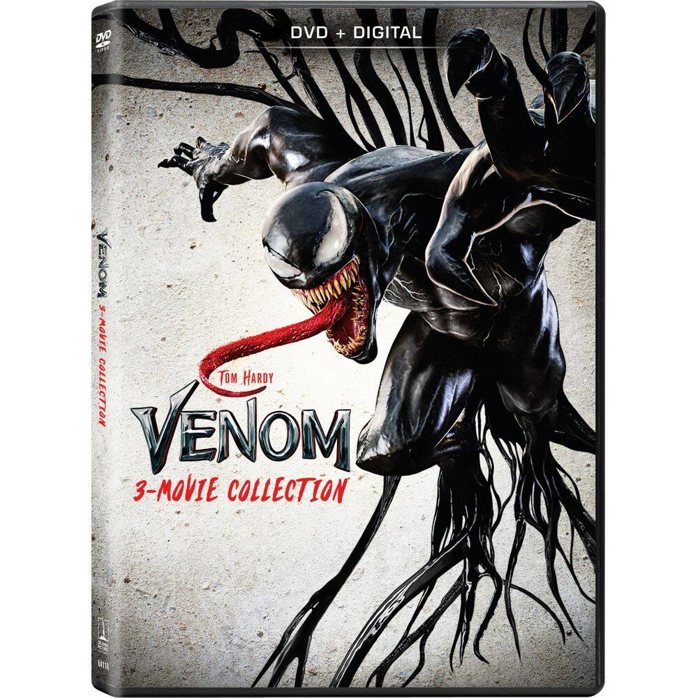 Coleção de DVDs Sony Pictures Venom Trilogy + Digital