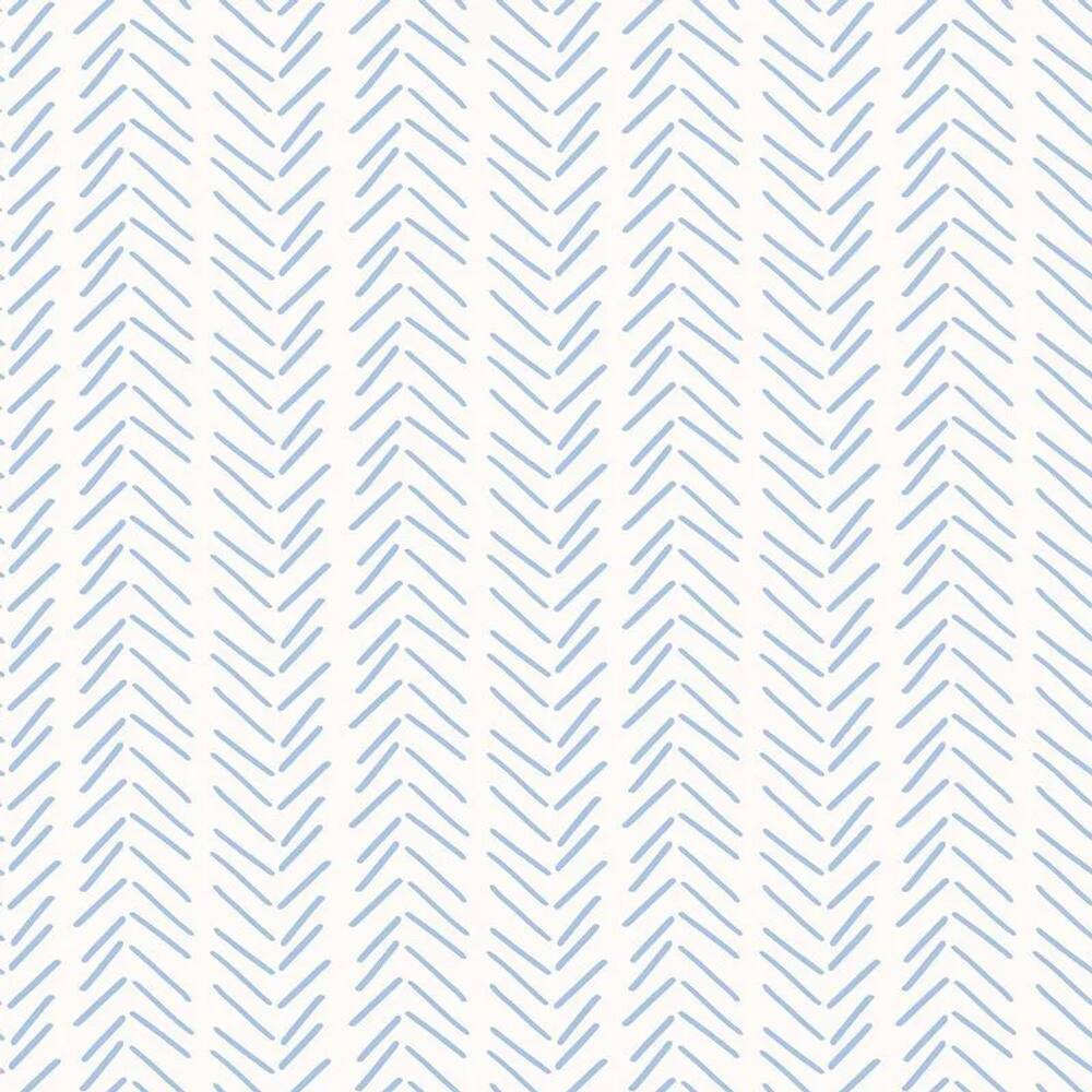 Papel de Parede Revoada Franjinha Azul 4446