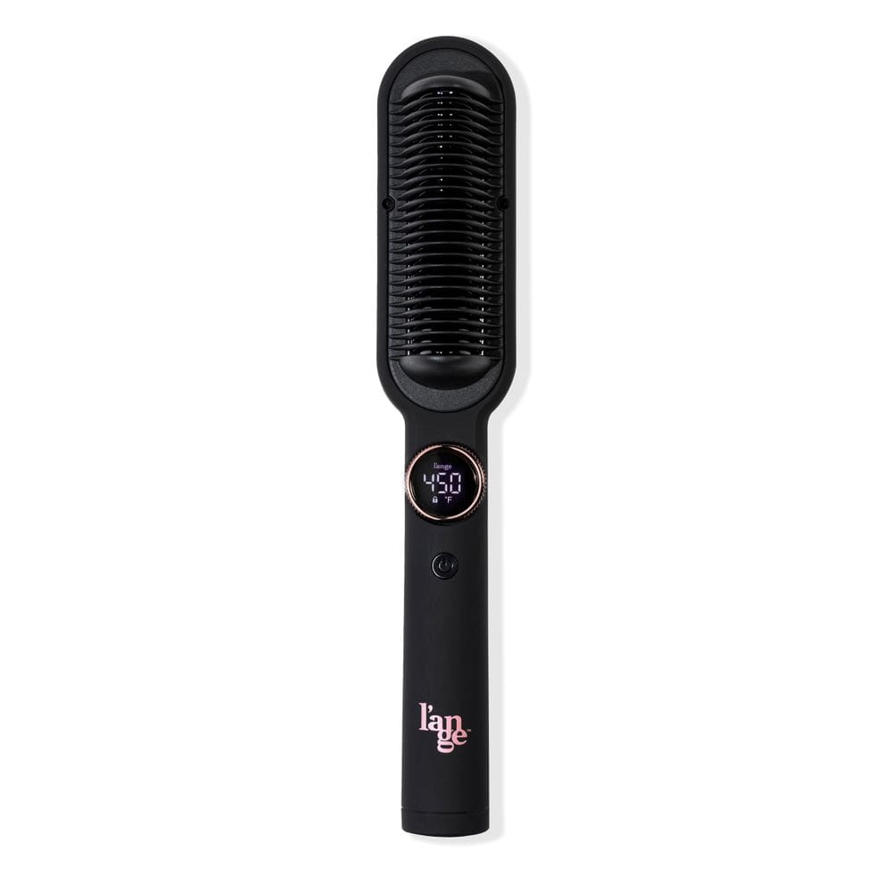 Pente alisador L`ANGE HAIR Smooth-It 2 em 1 digital preto