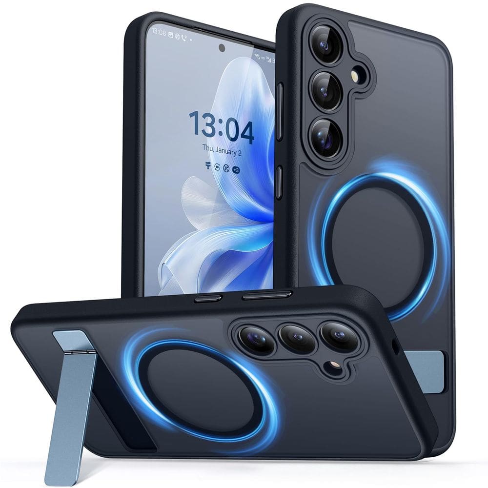 Capa de telefone CANSHN Strong Magnetic Stand Samsung Galaxy S25