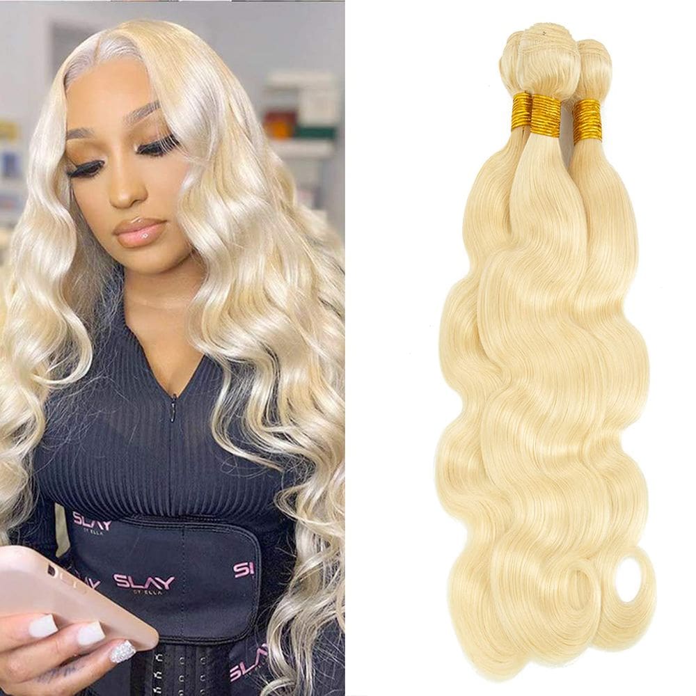 Pacotes de cabelo Gzorouzr 613 Body Wave 100% Virgin 8A 28cm x3