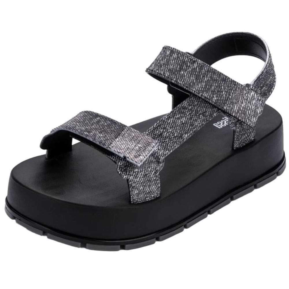 Sandália Feminina Moderna Style Flowing Denim Melissa