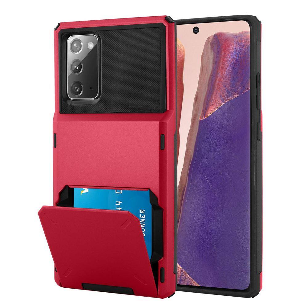 Capa de telefone Marphe Wallet com suporte de cartão para Samsung Note 20